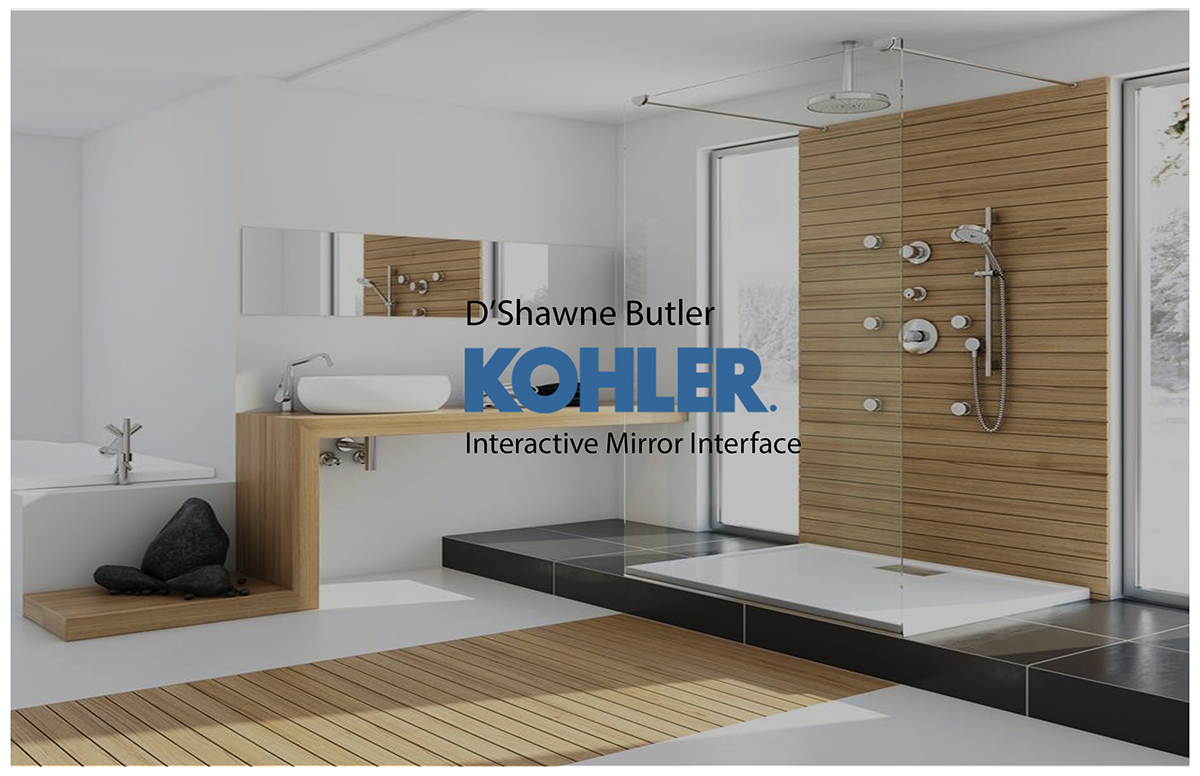 No Water bathroom future Interface user experience Kohler water waterless Washing exercise