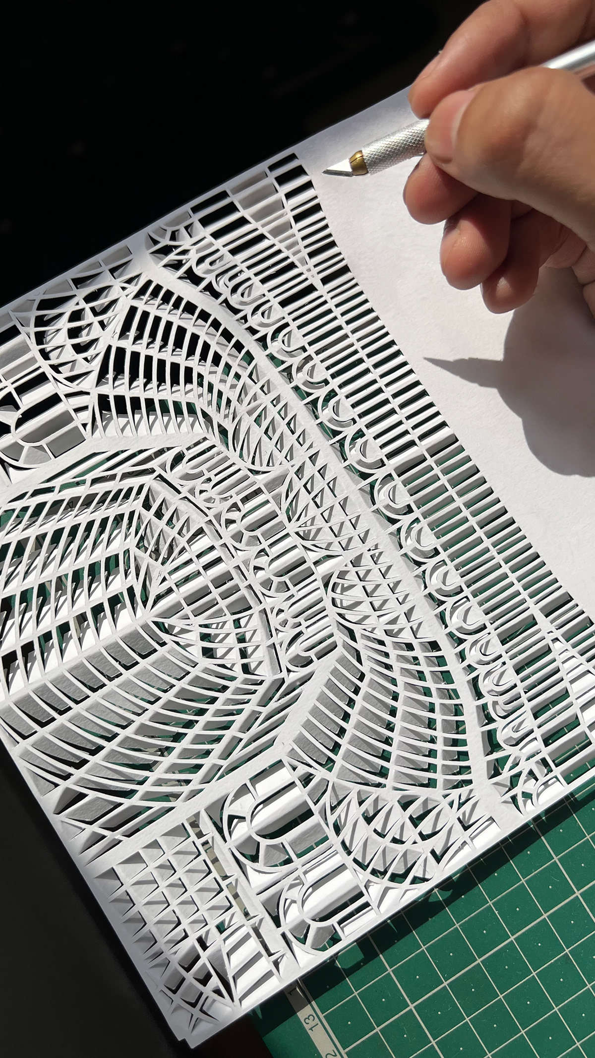 paper papercraft paper art papercut papercutting architecture art interior design  artwork craft