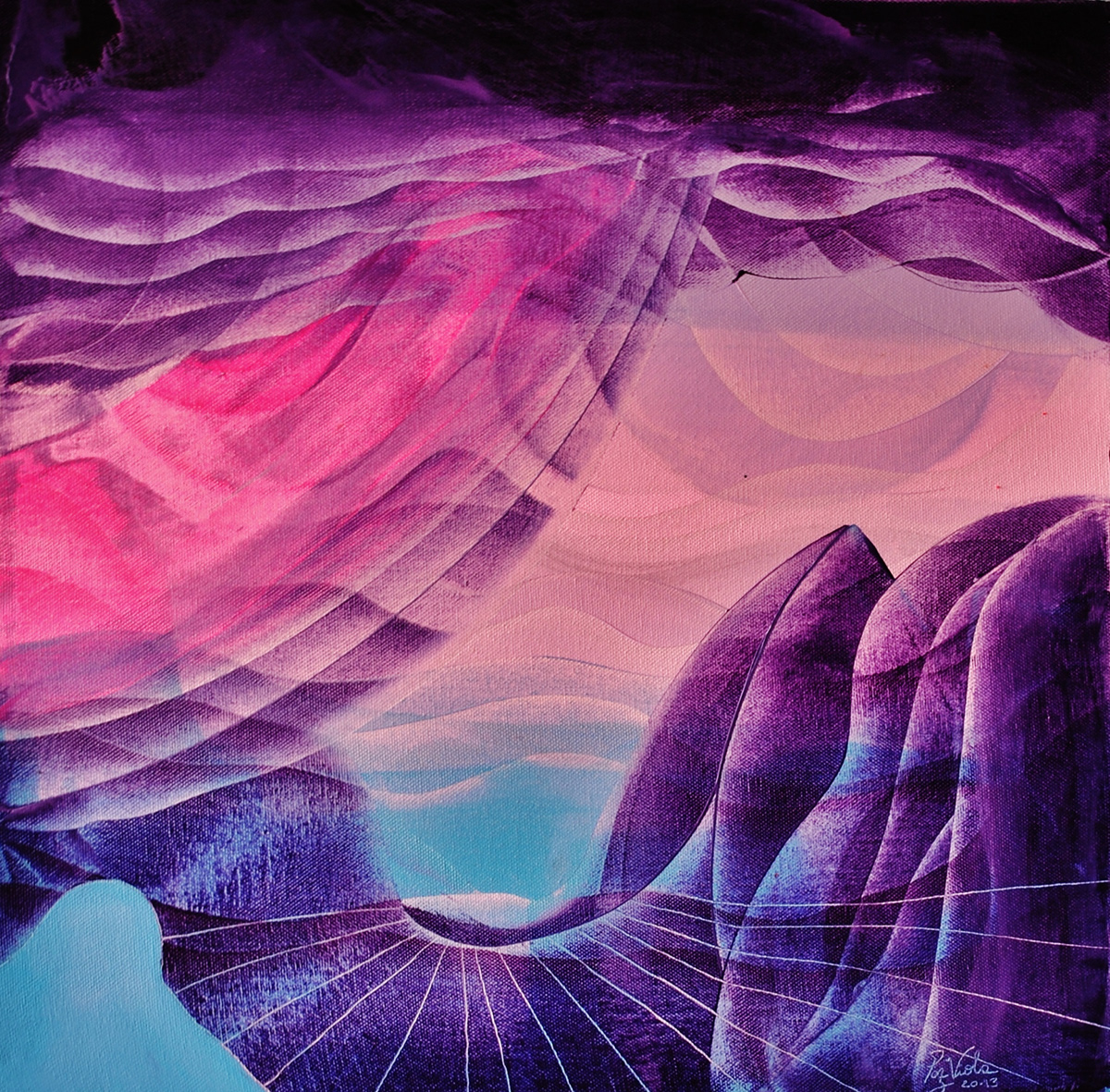 arte abstracto contemporaneo arte moderno arte de colores mauricio paz viola