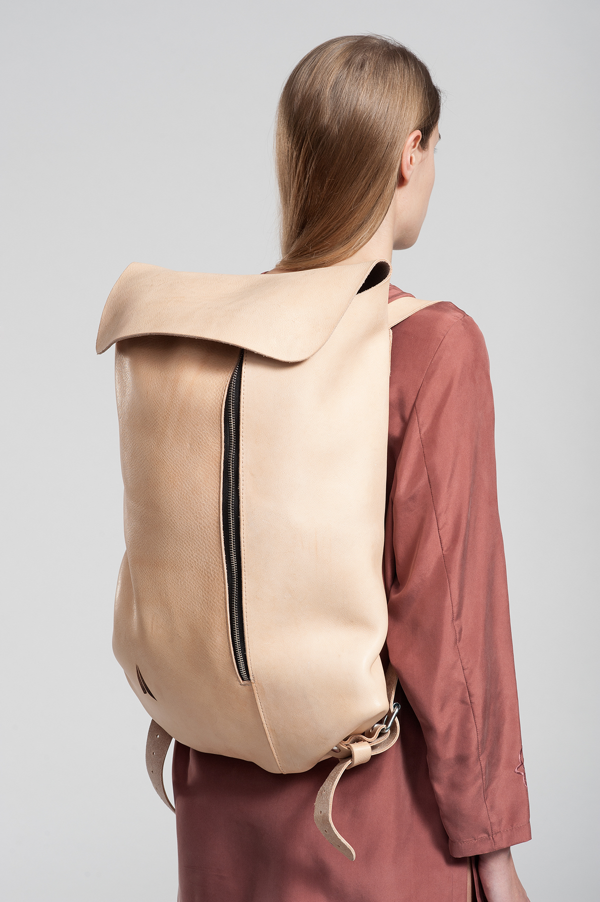 backpack bag simple leather design craft handmade Sustainability