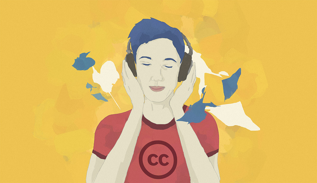 creative commons creativecommons malaysia mixtape coverart yellow illustrated creativecloud adobe
