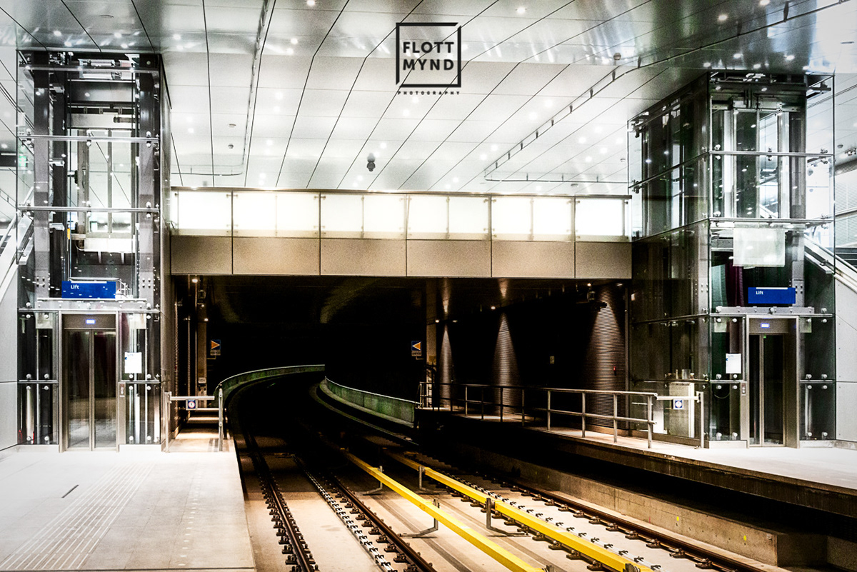 metro subway amsterdam noord-zuidlijn architecture Photography  GVB