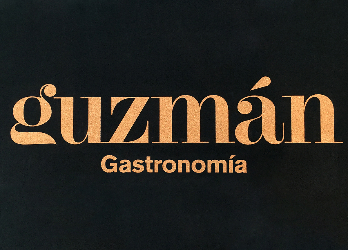 Guzman Gastronomia Stand Fair madrid gastronomy Food  black Griselda Marti Gris careful design design