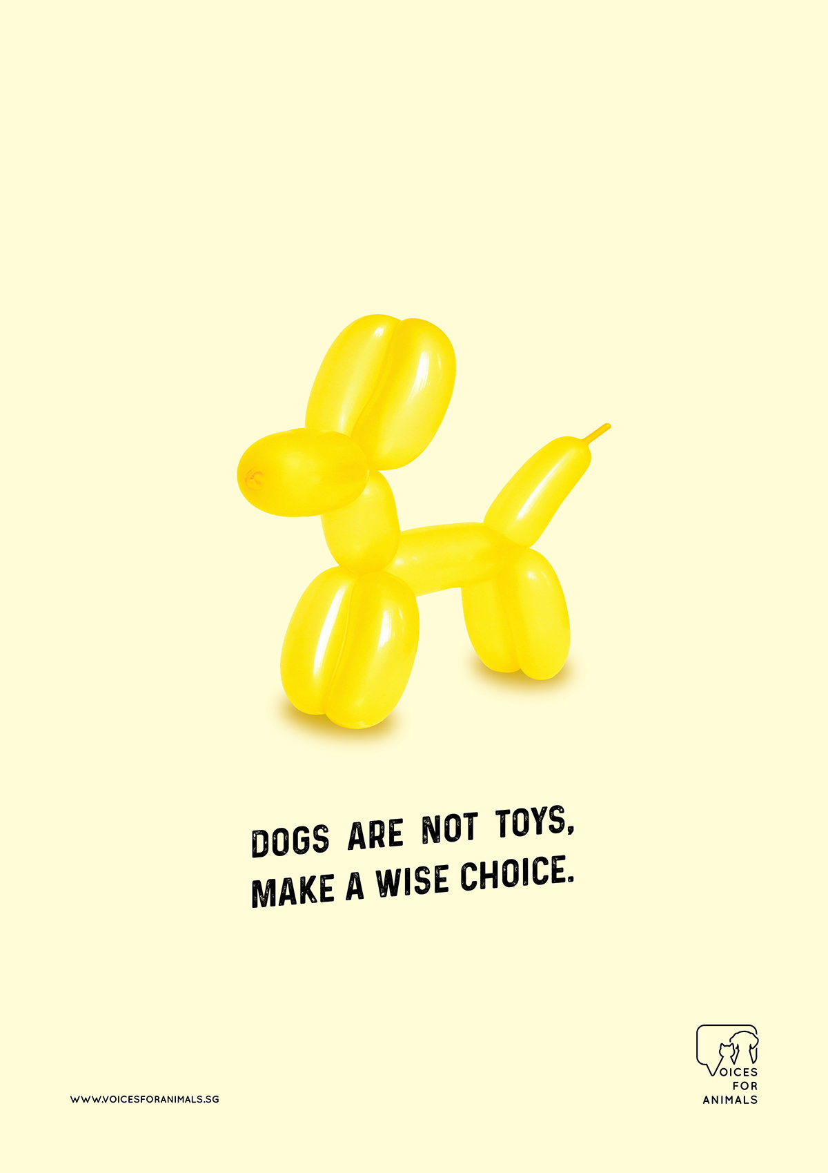 Dog Adoption Awareness Campaign Poster on Behance