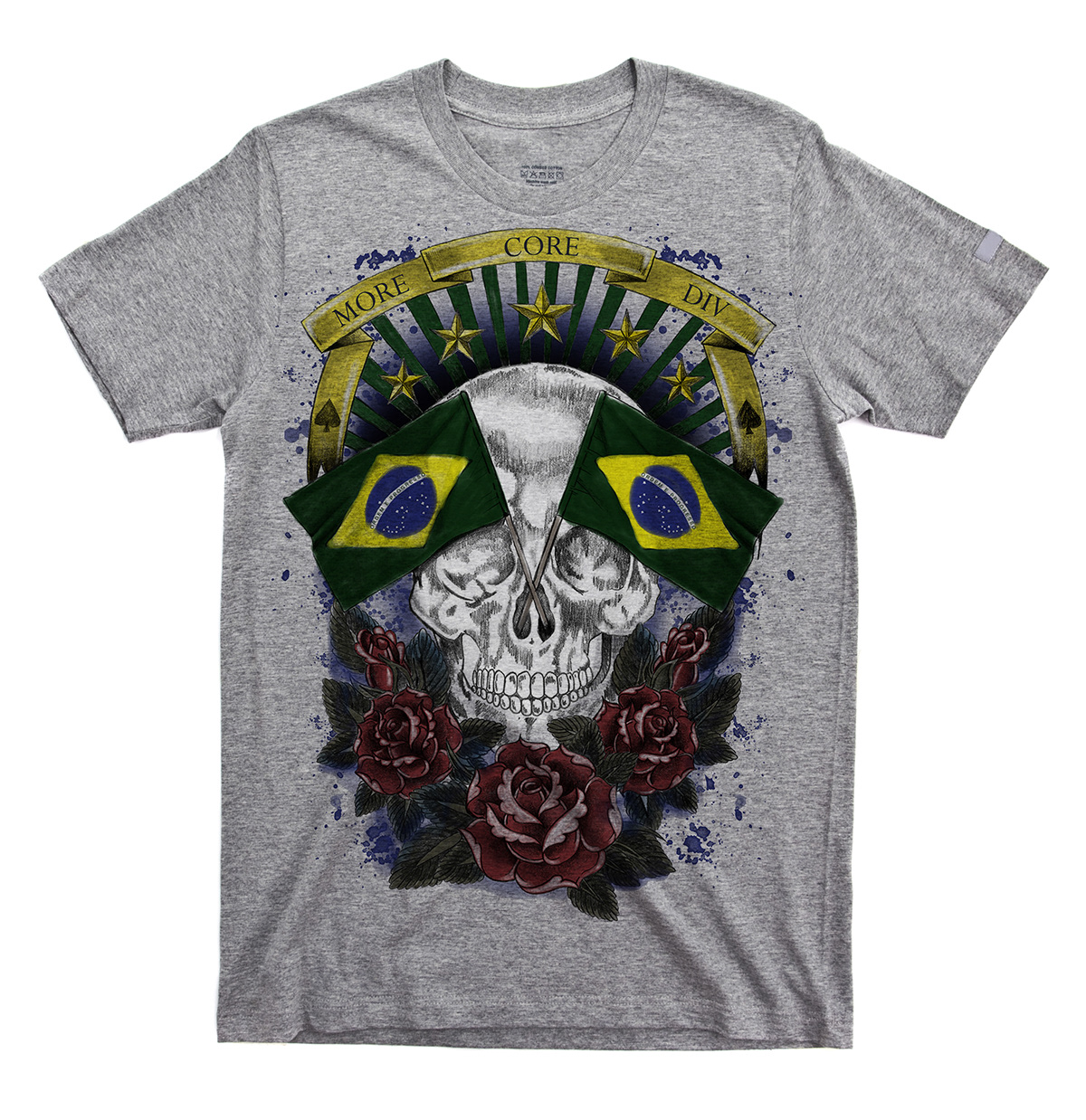 Estampa mcd Brasil designer textil print tshirt