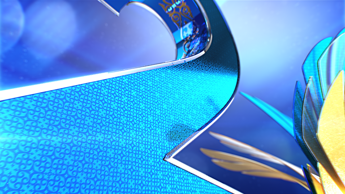 motion Ae c4d design 3D broadcast pattern gold 20years