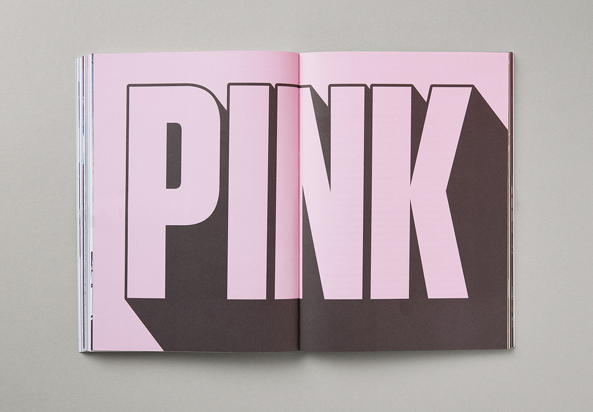 SNASK book identity pink foil gold colorful Colourful 