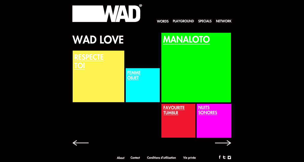 wad Website magazine culture