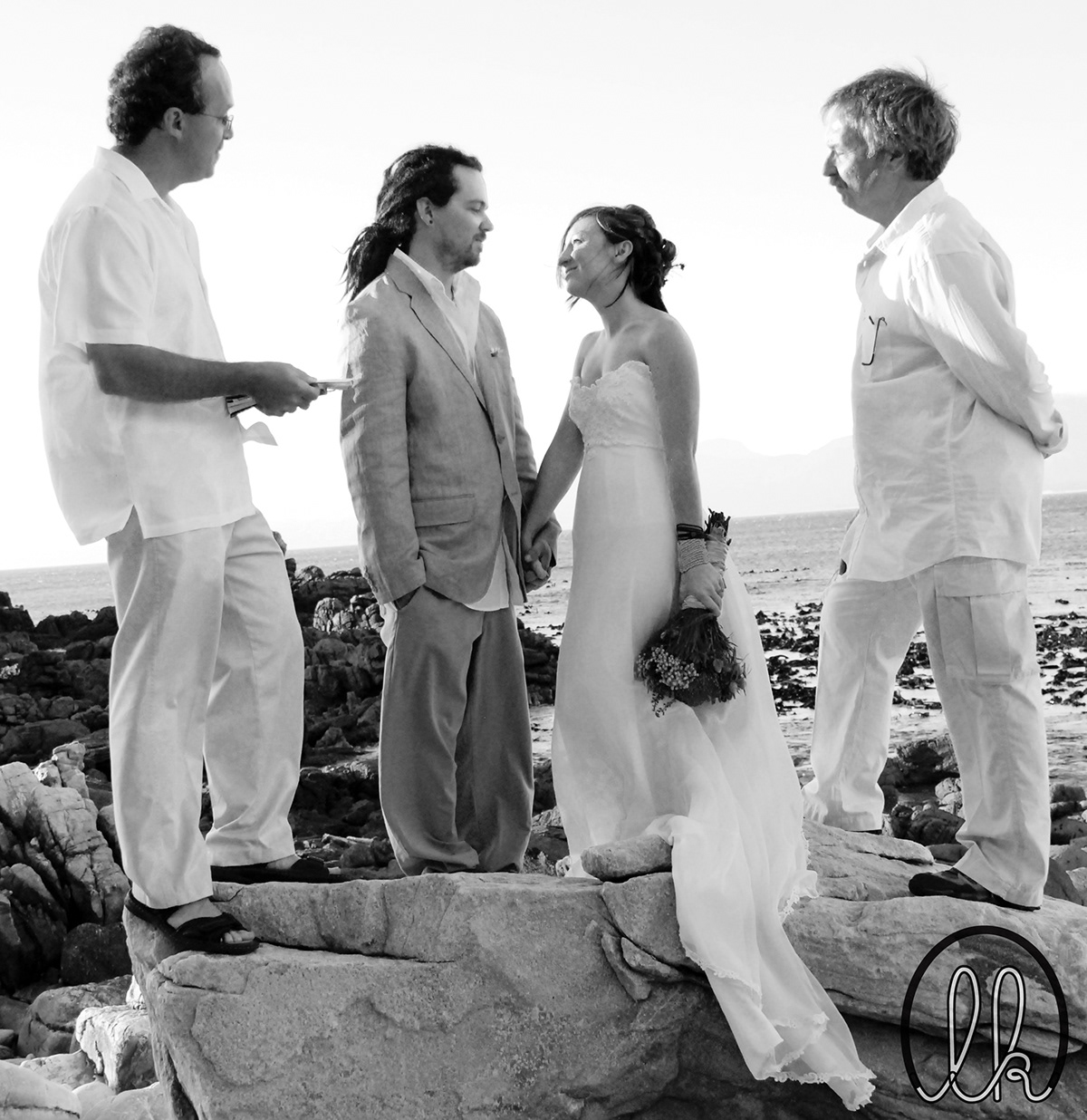 wedding couples beach south africa marriage photo happy Love portrait Whale family dress Dreadlocks Nature Ocean