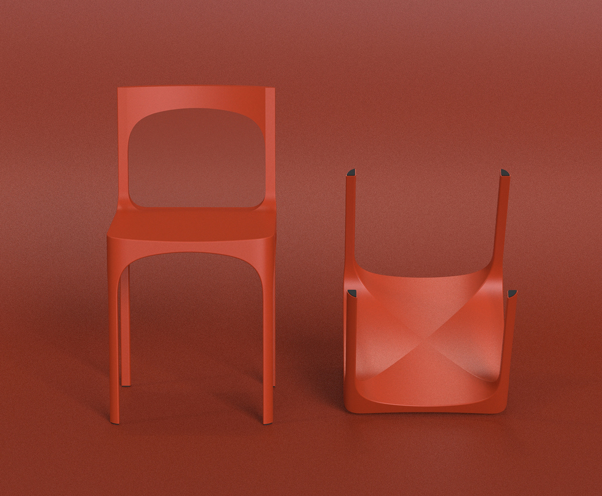 chair design plastic industrialdesign productdesign Moulded
