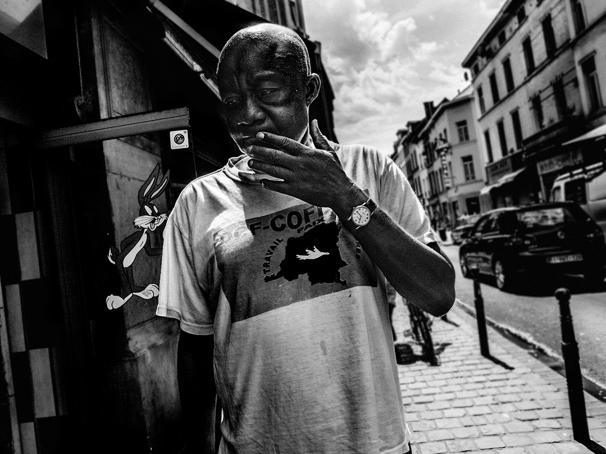 blackewhite bw bruxelles people reportages Street street photography homeles oldman vitage Urban