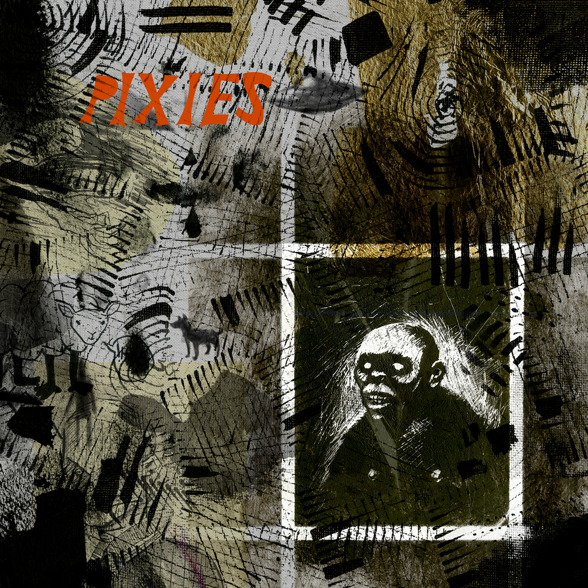 pixies Album cover art jason scalfano monkey dark conceptual expressive