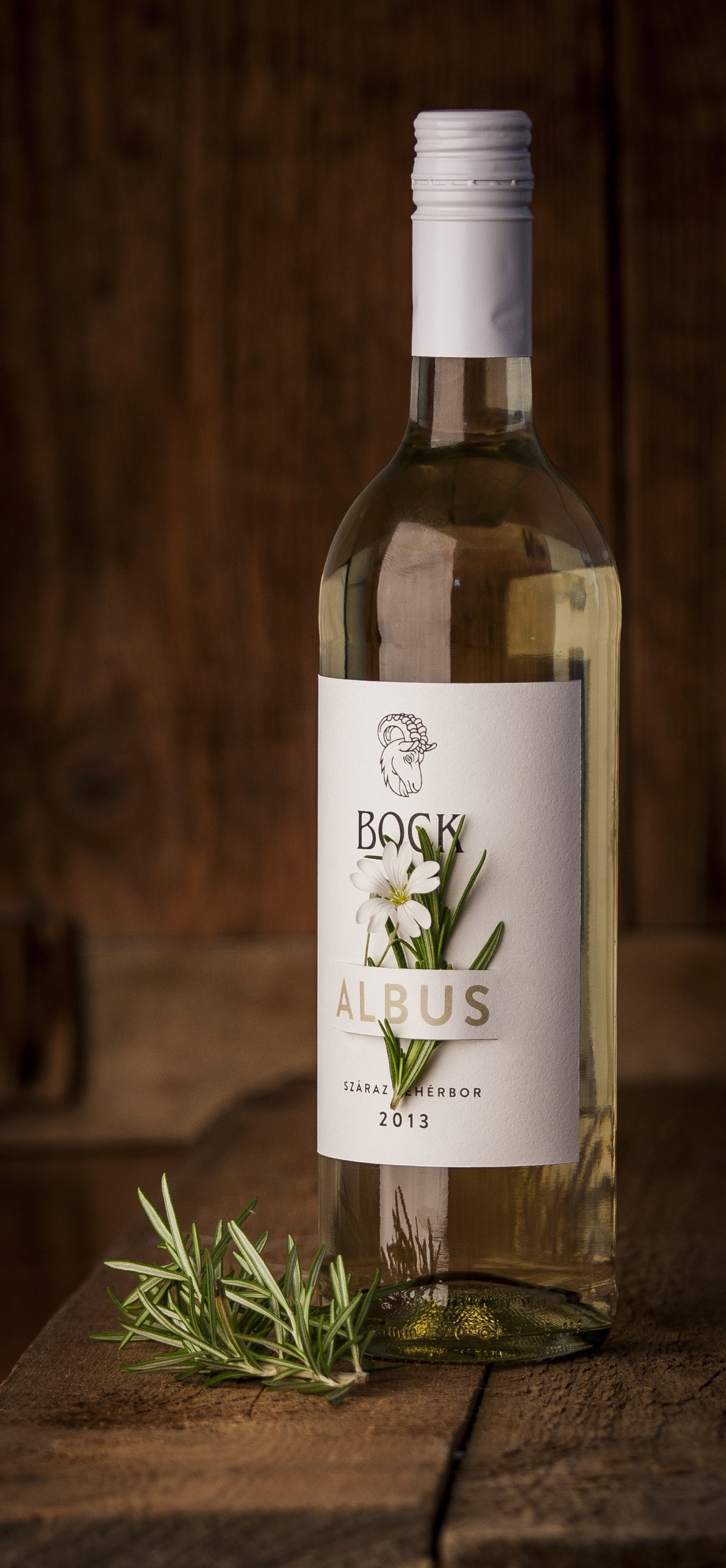 bock ALBUS Bock Albus Wine Packaging wine wine label Cégér 2016