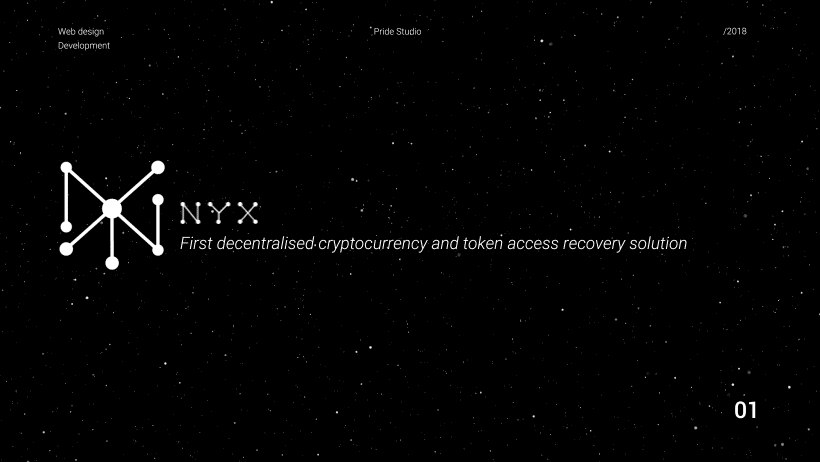 nyx bitcoin Ico animation  futuristic world unbanked blockchain crypto