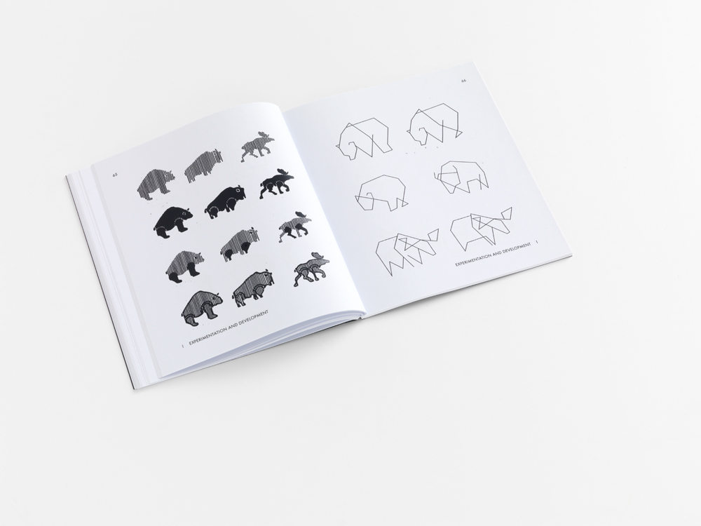 design bear moose Buffalo publication design publication Icon animals madethis girl