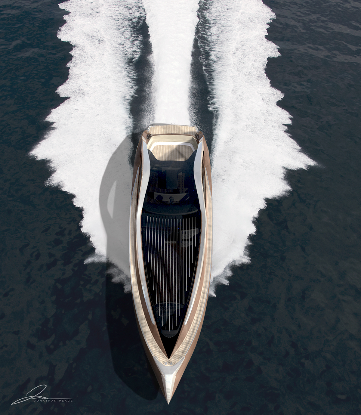 yacht transportation design art art of kinetik adventurist marine photoshop rendering deltagen jonathan peace