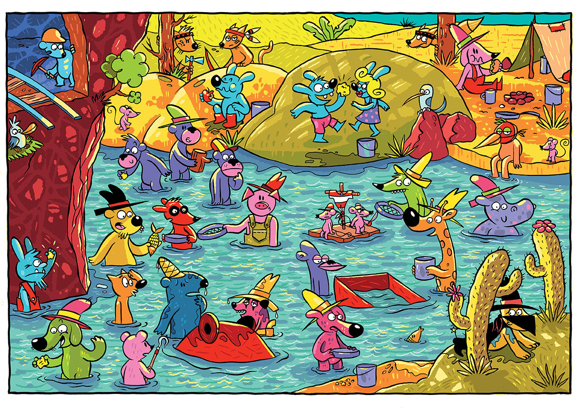 rybb jaszczu kulturagniewu comics childrens coloring colors