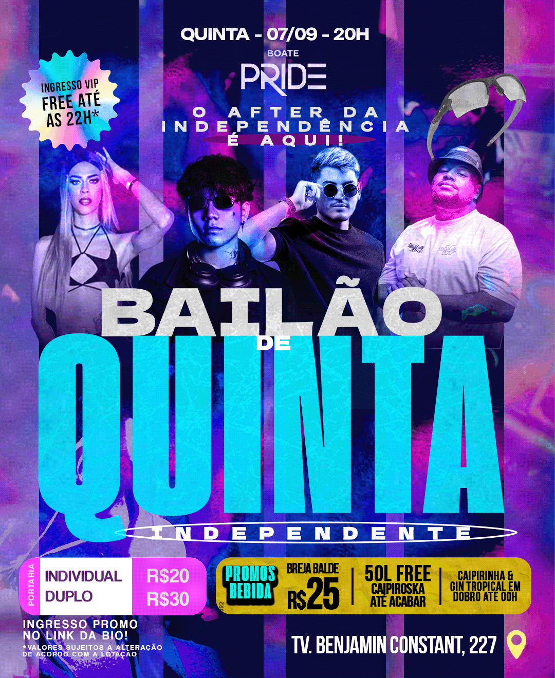 boate pride Social media post social media balada lgbtqia+ Funk edm festa sábado