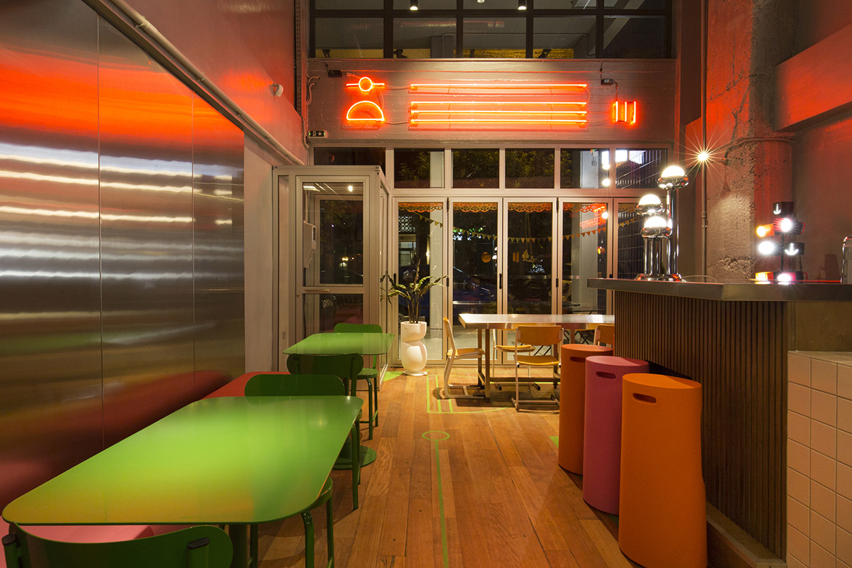 architecture cafe snack bar Logo Design