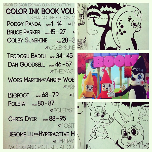 color ink book theodoru cartoon 3D