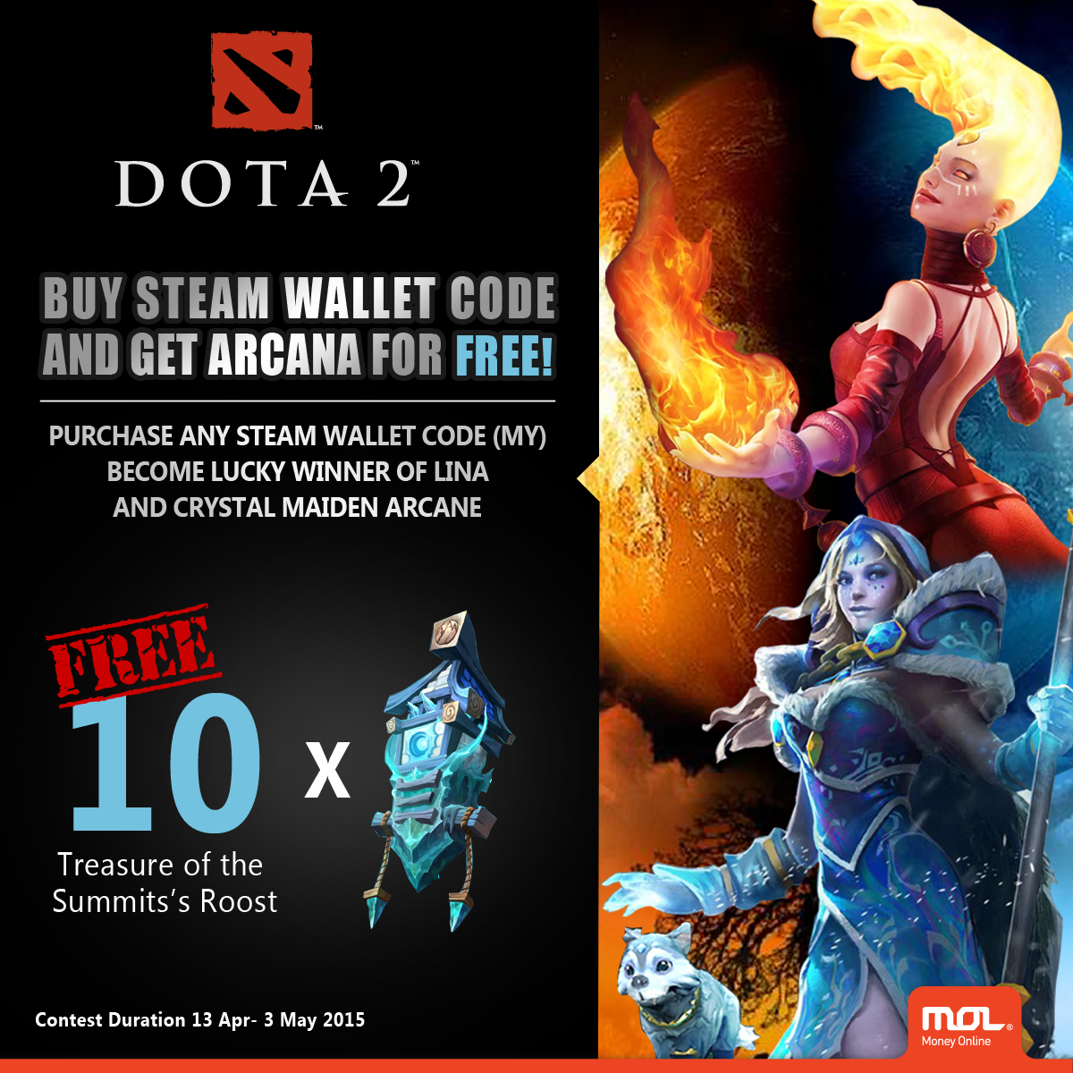 Steam Wallet Code dota2 free Arcana