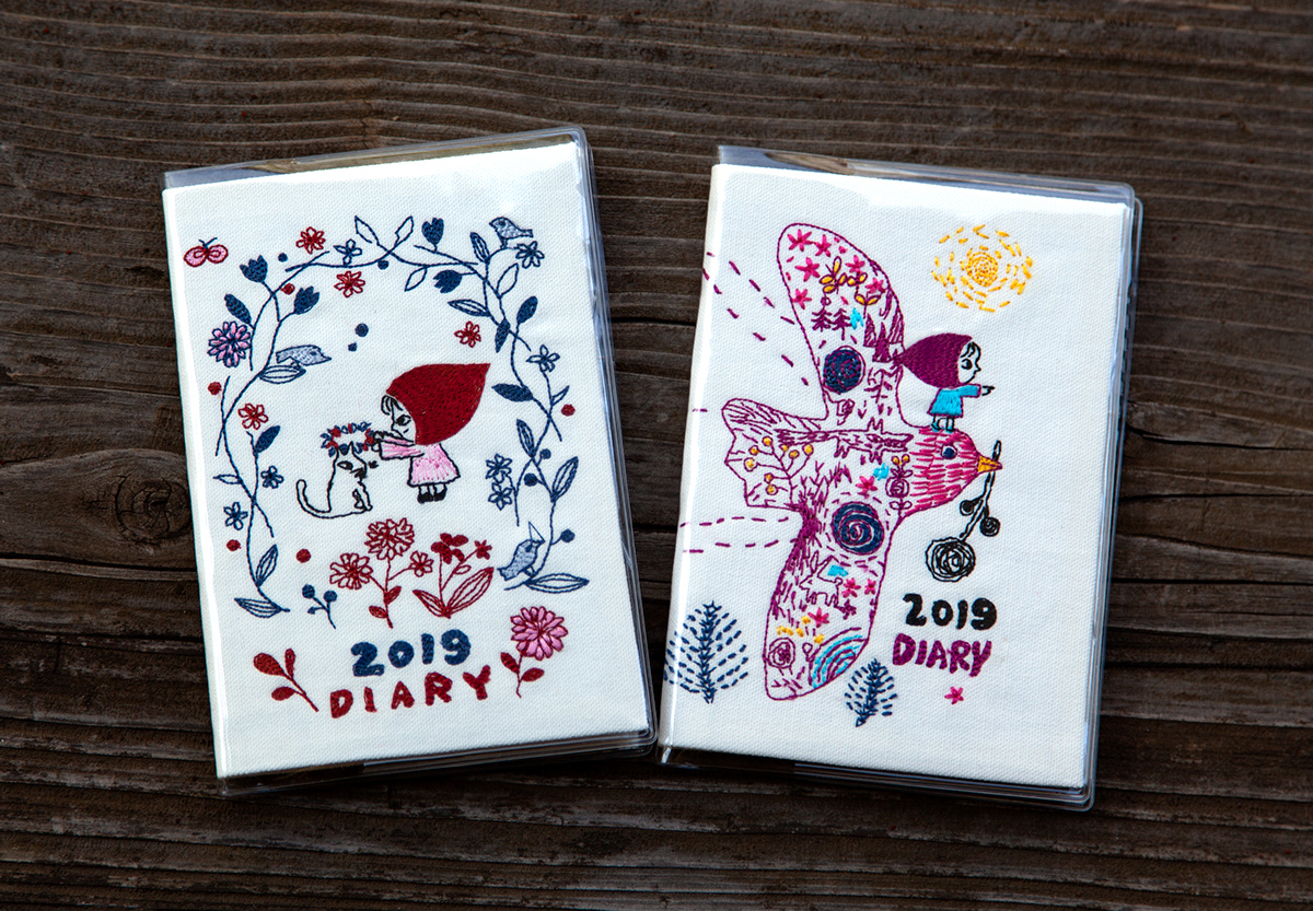 micao_embroidery MICAO Diary calendar apj