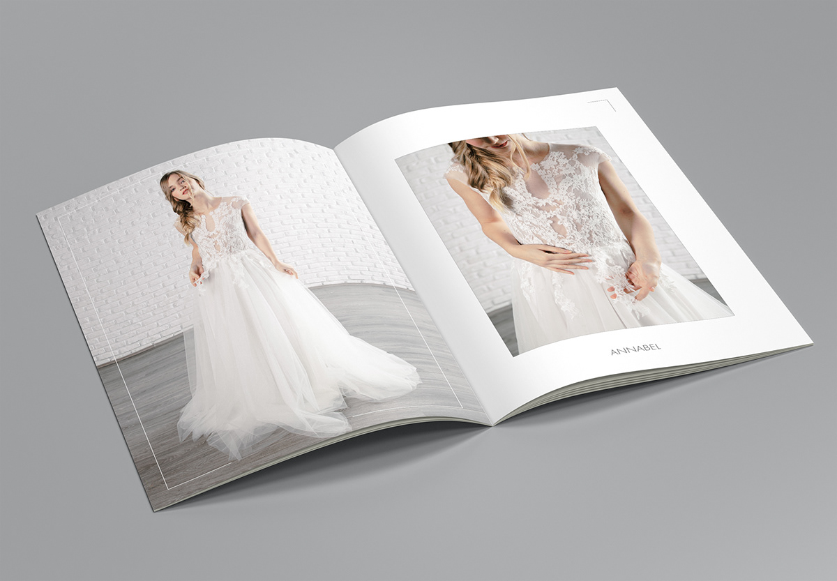 Adobe Portfolio catalog bride