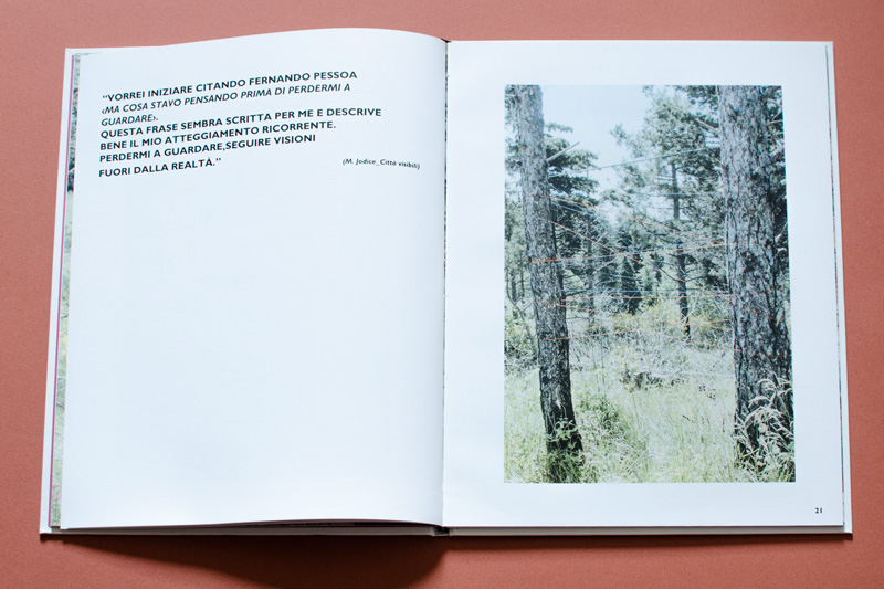editorial book print Project photo walkscapes Layout perec Landscape mariocresci