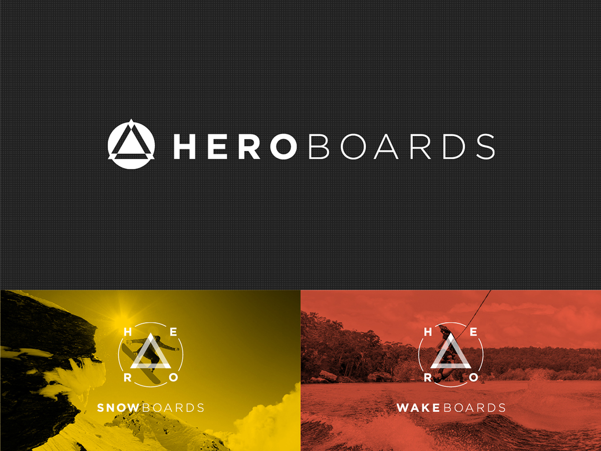 logo branding  identity wakeboarding Snowboarding