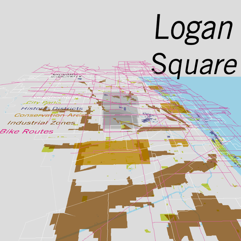 chicago cartography map interactive processing GIS undensity Open Space public space data visualization speculative