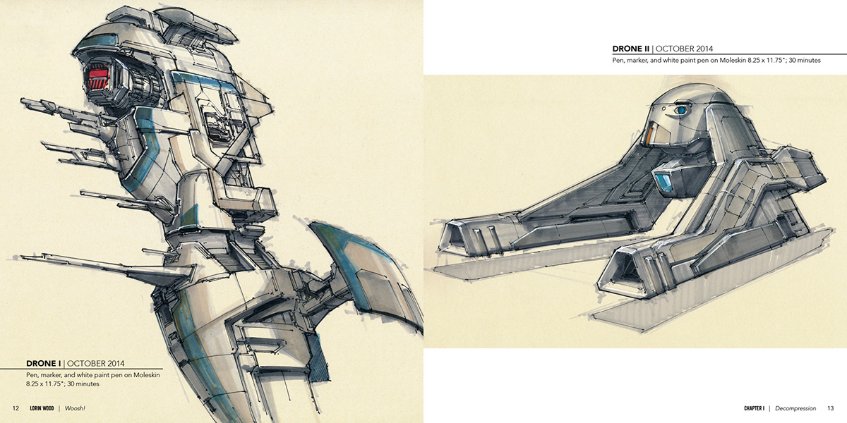 spaceships conceptual design