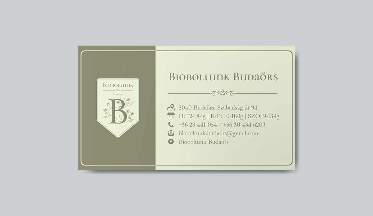 Bio shop Branding design Logo Design Business card design email signature Facebook Cover Design Shop Board price card green bio