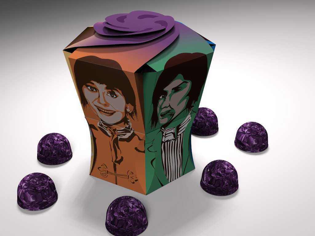 embalagem projeto embalar 5º semestre 5sem minha bela dama my fair lady Promotional chocolate package 3D Mockup