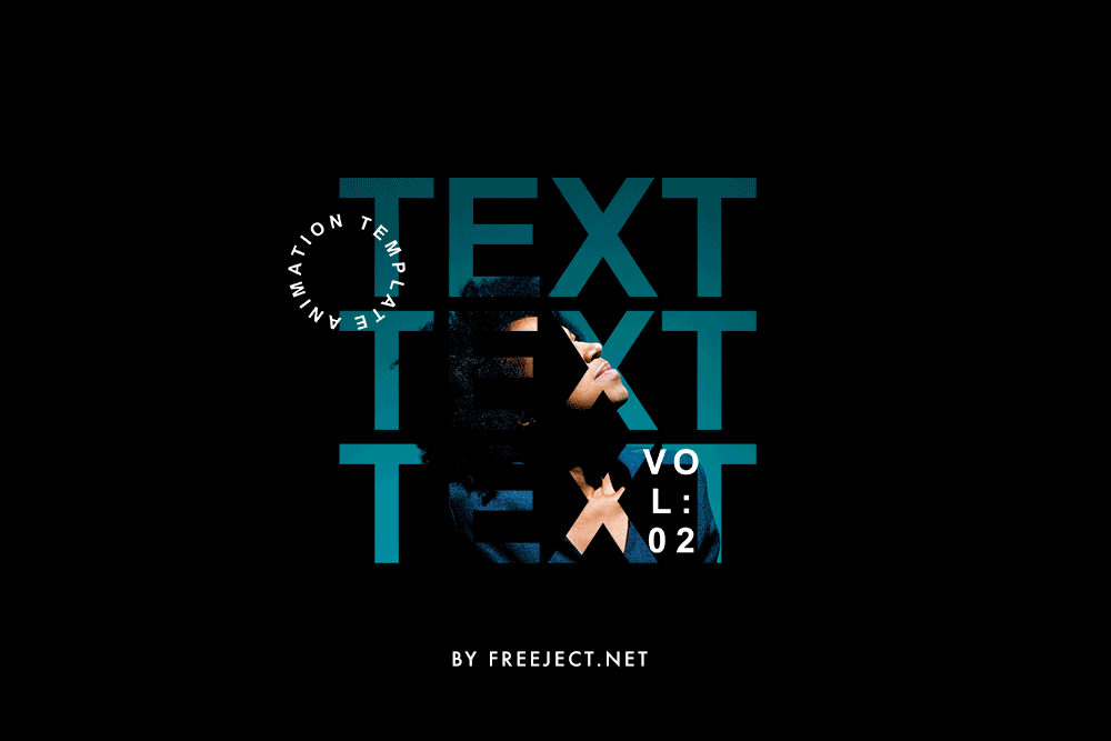 free 10 Text Animated Template for Photoshop VOL 2 on Behance