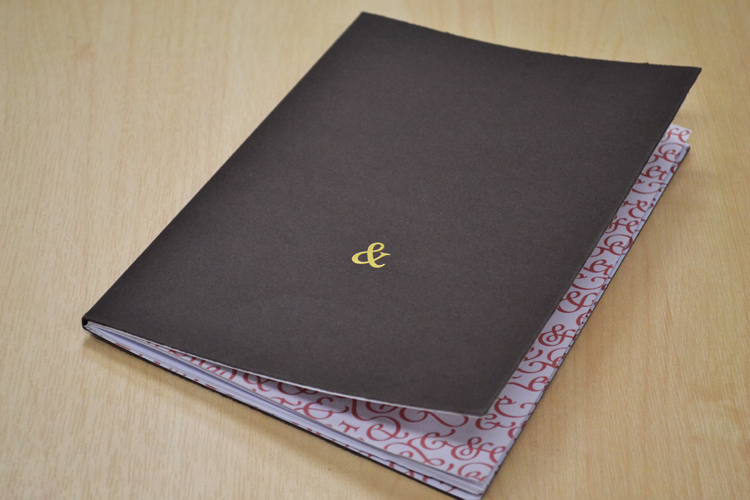 ampersand book design