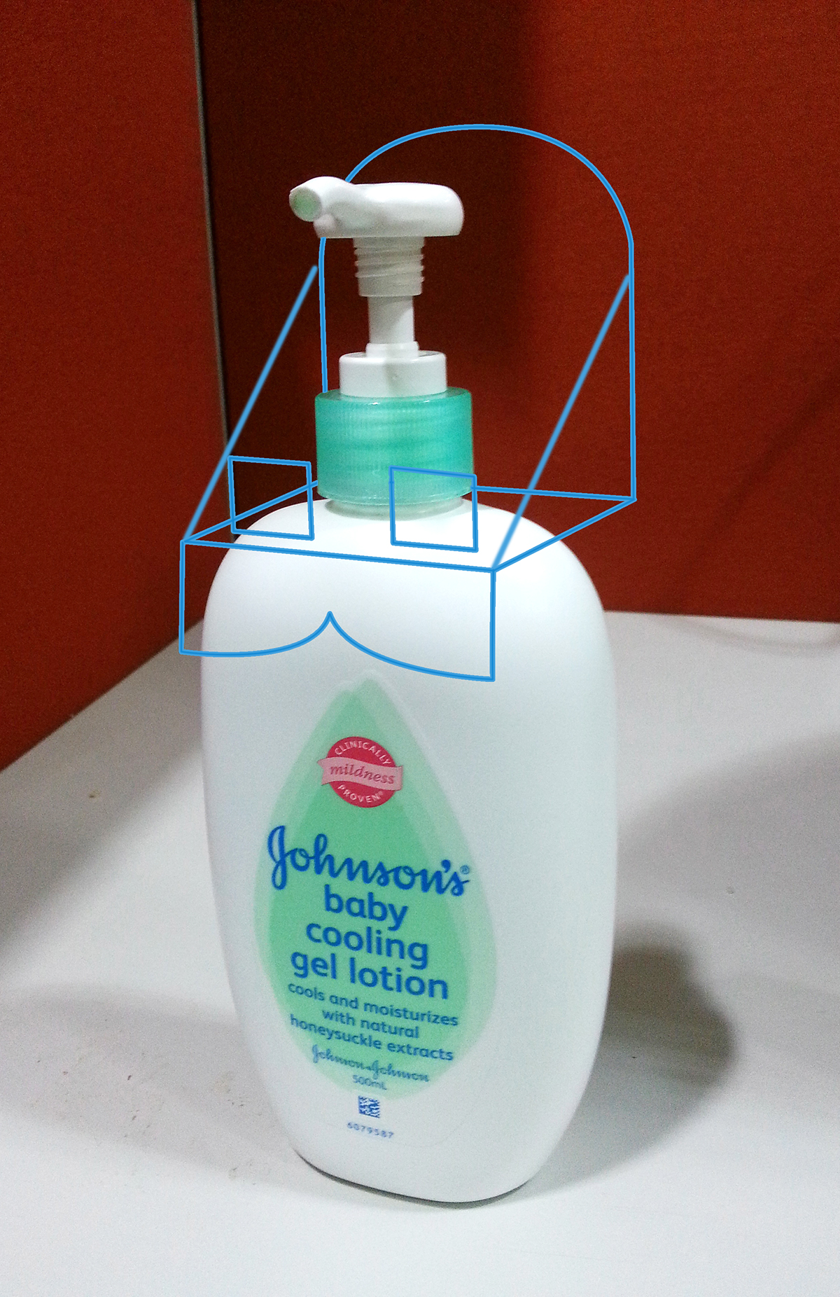 Johnson & Johnson Johnson's Baby lotion merchandising Point of Sale pos cooling Tester Try Me