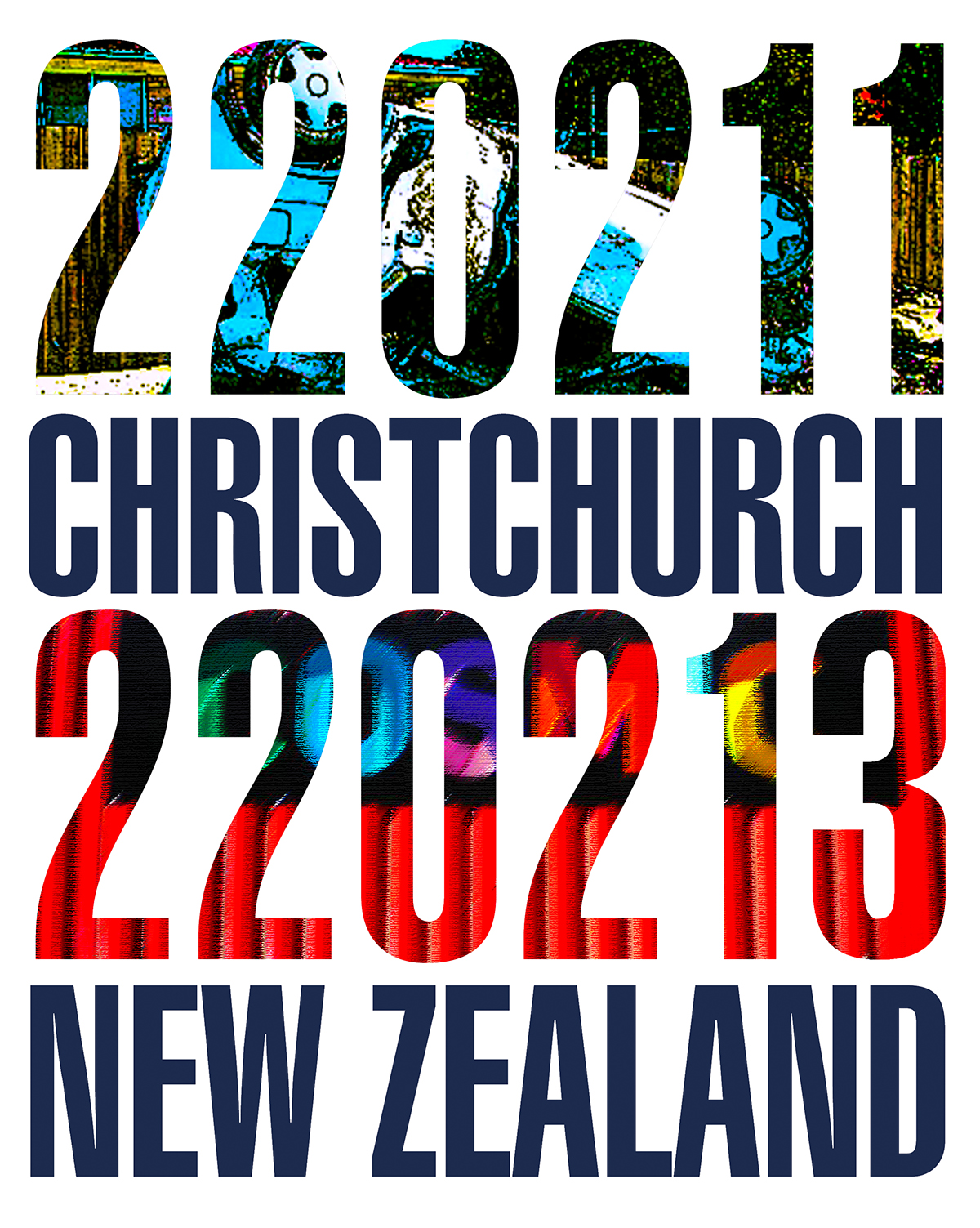 Visual Communications Communication Design Poster series Canterbury Christchurch 2013 Christchurch 2012  Christchurch 2011 visual arts  art and design Christchurch 2017