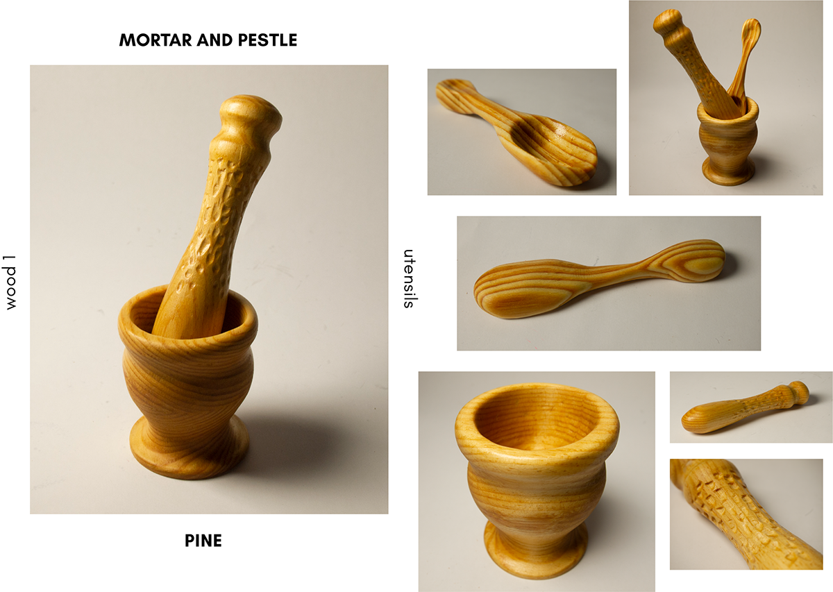 wood 1 lathe lampshade mortar and pestle pine walnut Lamp utensils disc