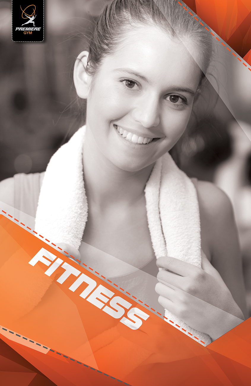 Cinema 4D - photoshop abstract fitness gym posters banners
