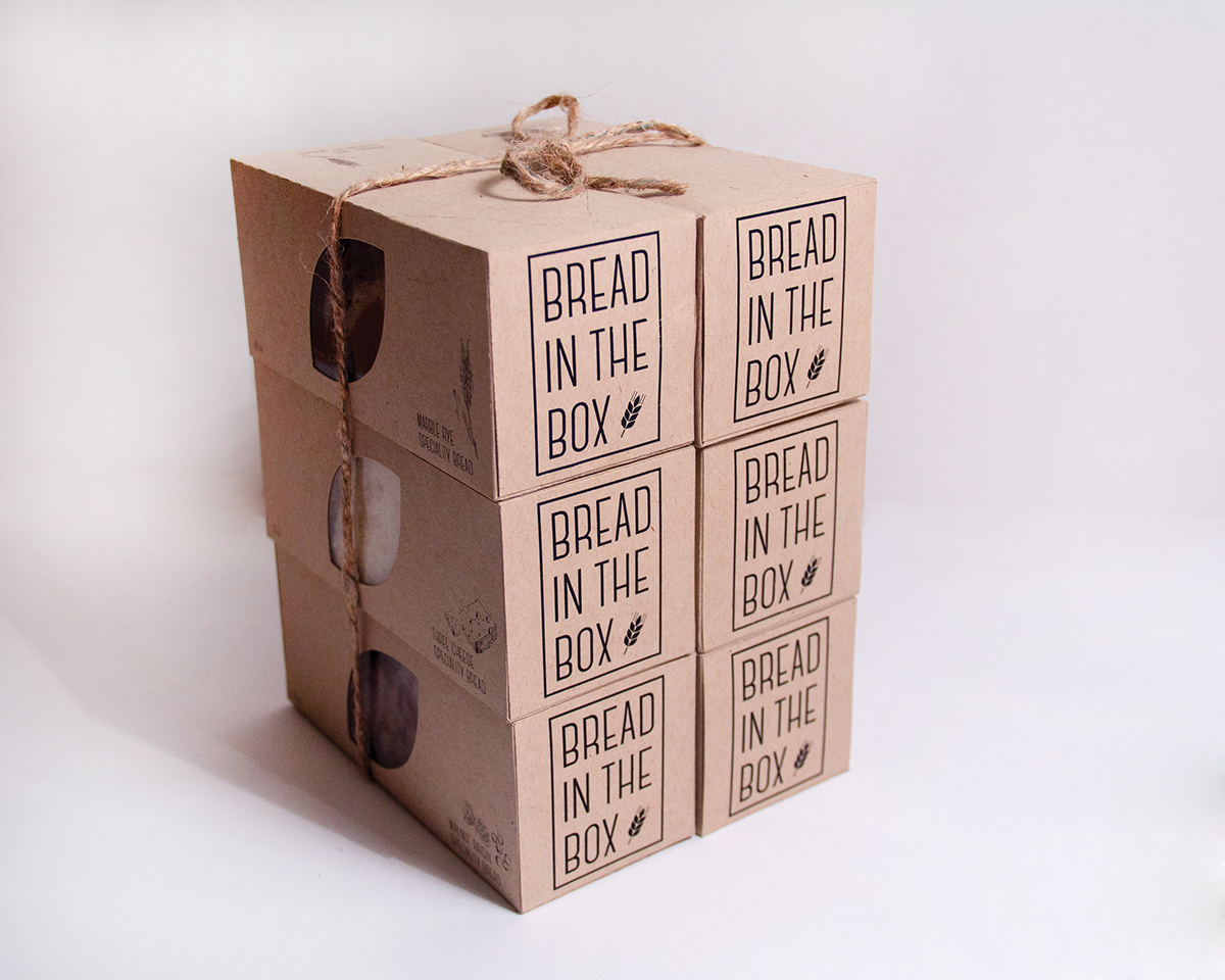 package design  bread package box