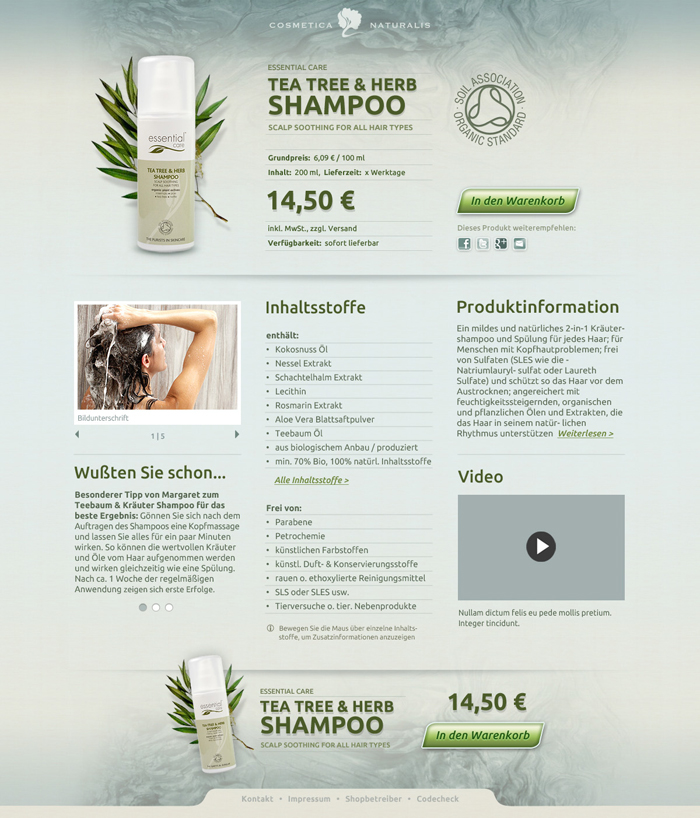 graphic design  Screen Design landing page brand logo Natural cosmetic bio wireframe Conception