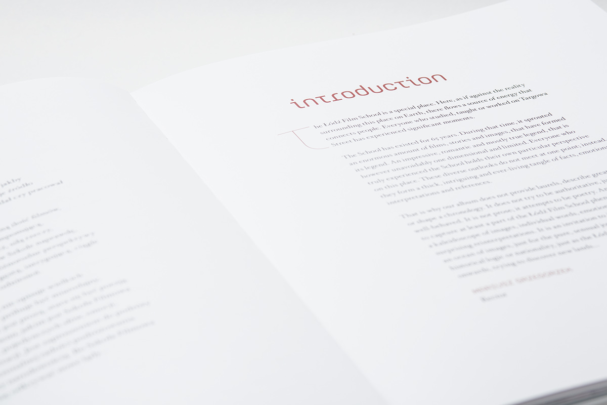 Album cover op-art book design typesetting minimal
