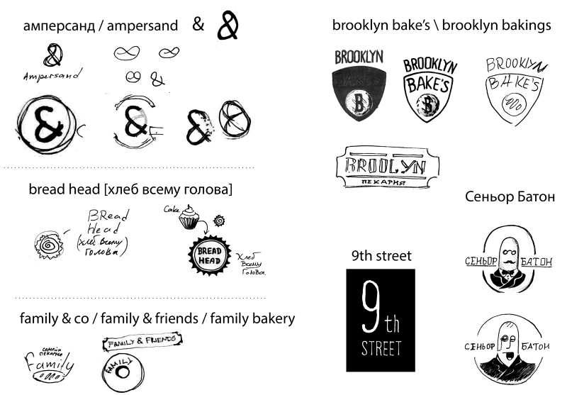 bake me up identity logo bakery cafe bread