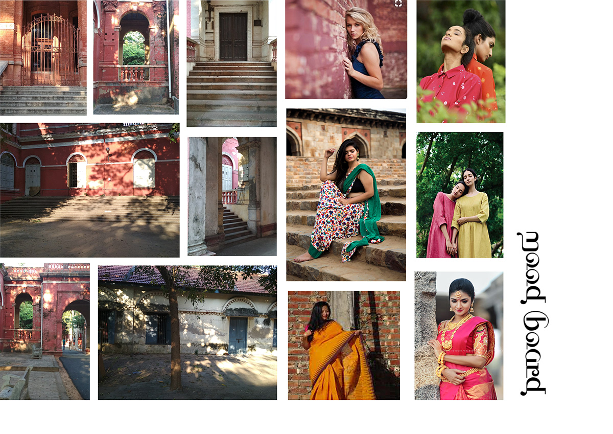 Fashion  Photography  rustic saree indian