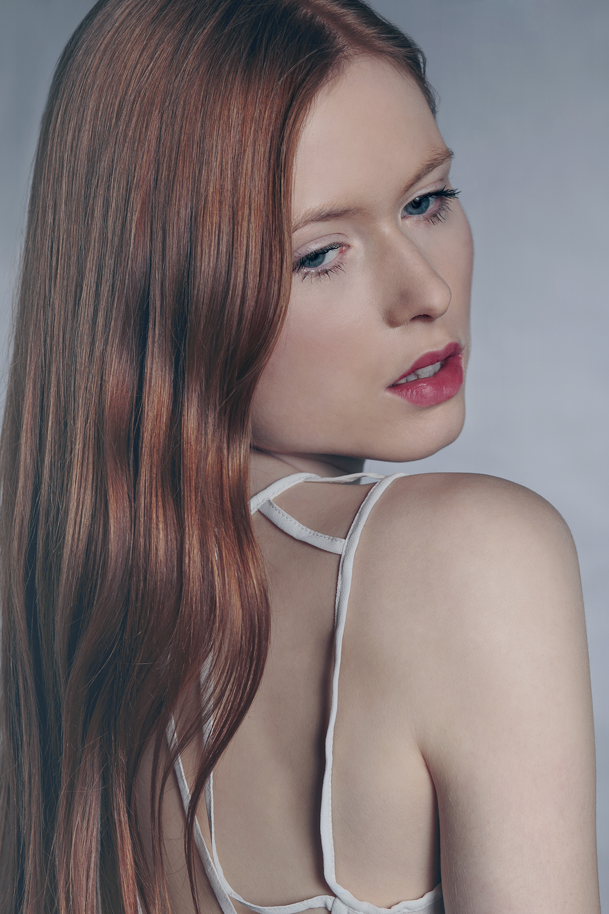 fashion photography styling  portraits model ginger