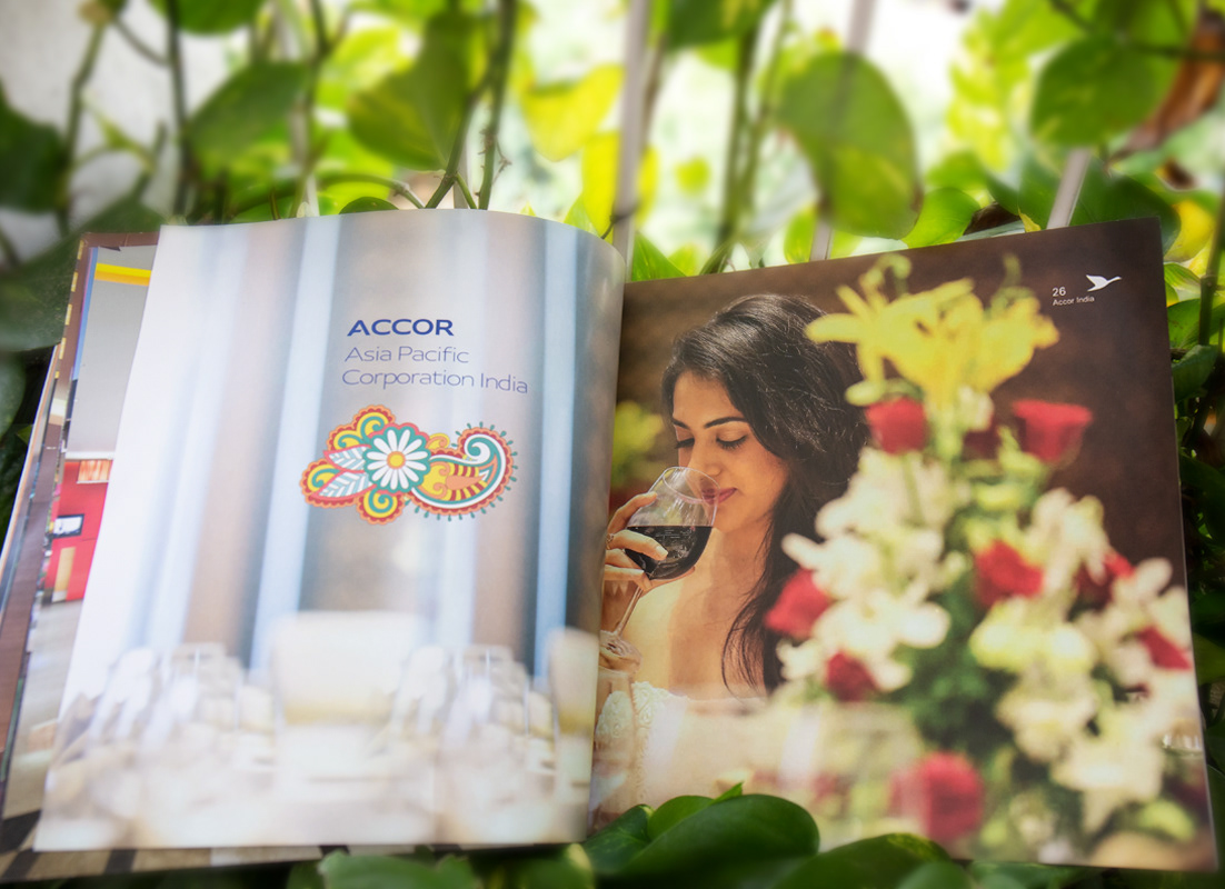 Accor brochure corporate design Hospitality hotels indian Resorts traditional