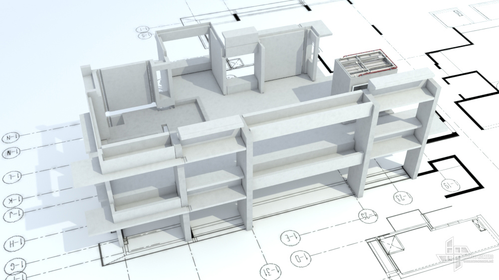Excel Precast technical prefabricated bathroom Unit construction Interior