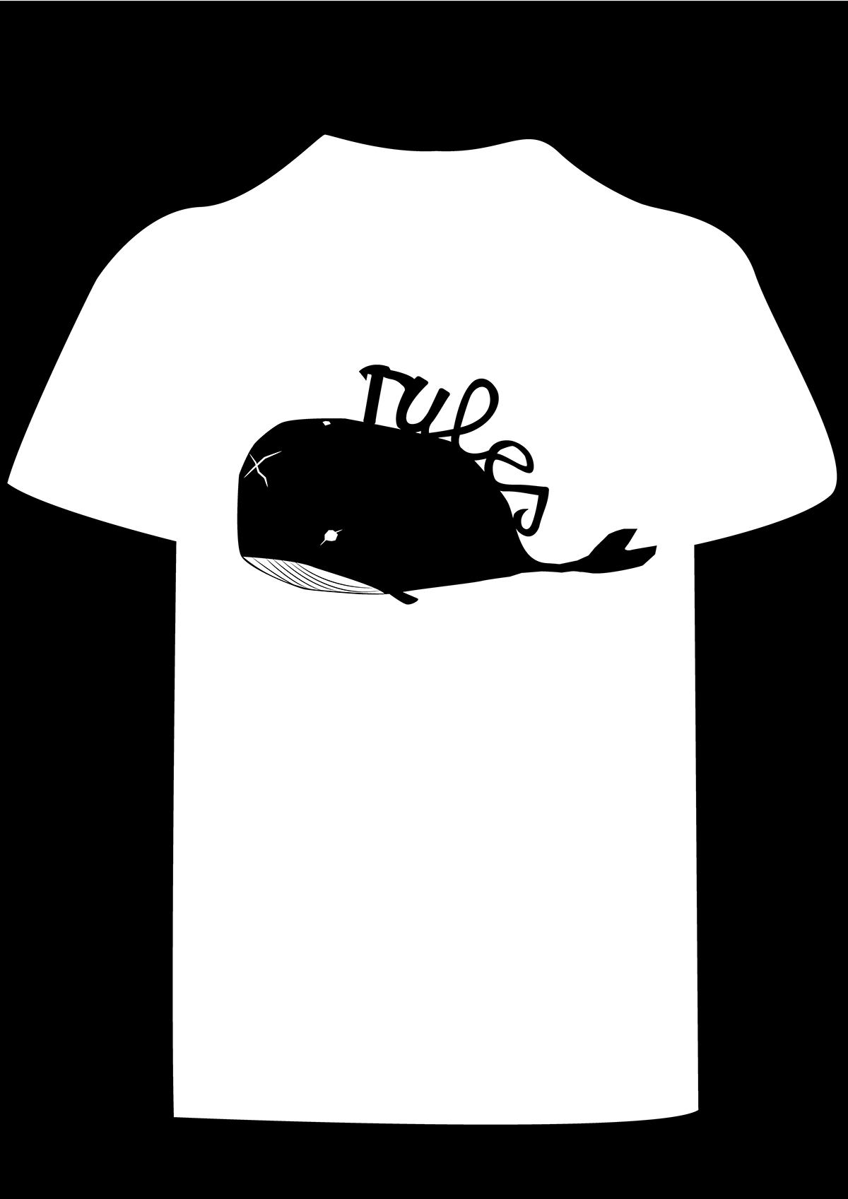 Whale T-Shirt Design