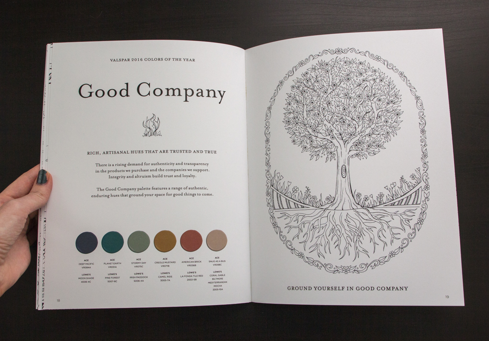 colors coloring book design