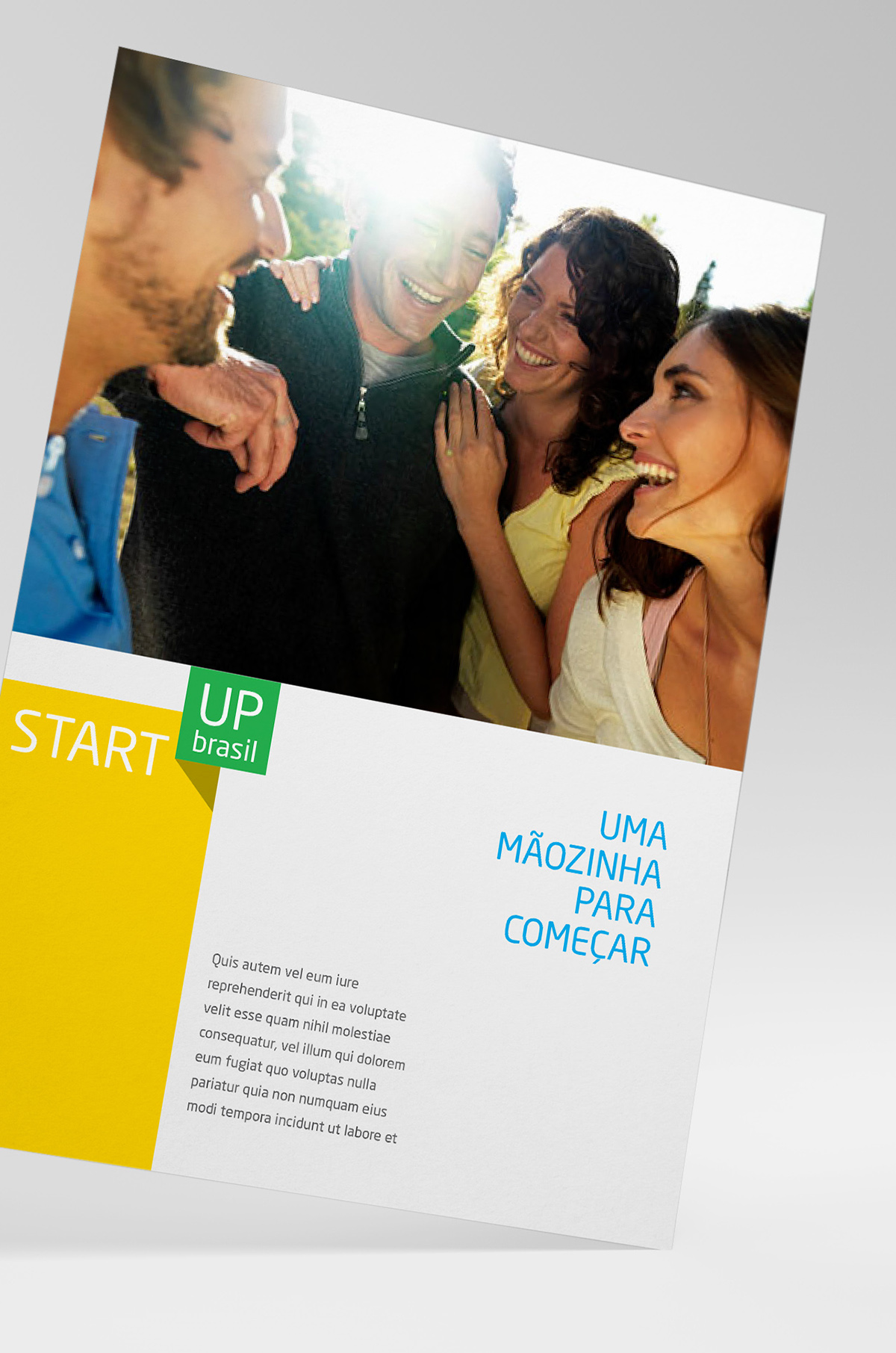 Apex Brasil Startup business identity visual yellow export Young cool green neosans